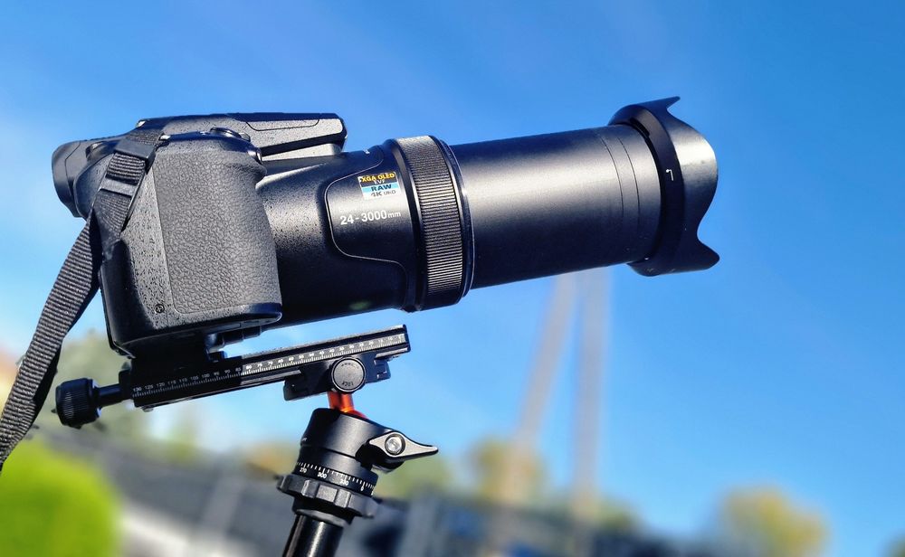 Największy Zoom Nikon Coolpix P1000
Wi-Fi Bluetooth 4K stabilizacja ob