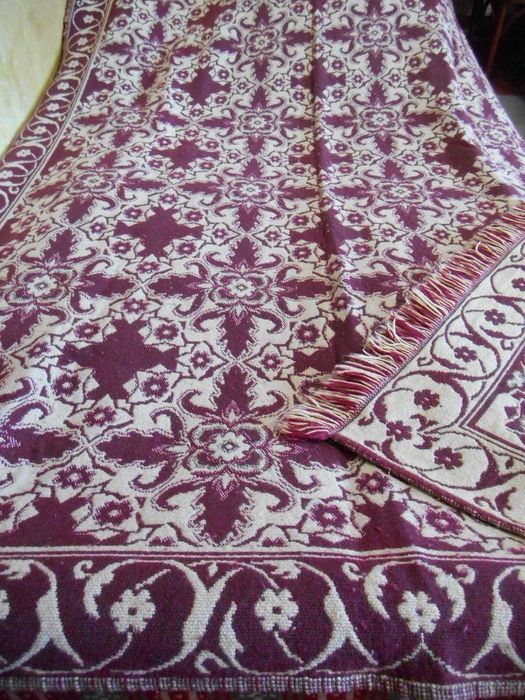 Ткань баракан., покрывало,накидка,коврик. СССР.