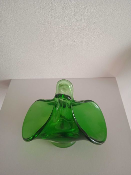 Ząbkowice stare szkło serwetnik