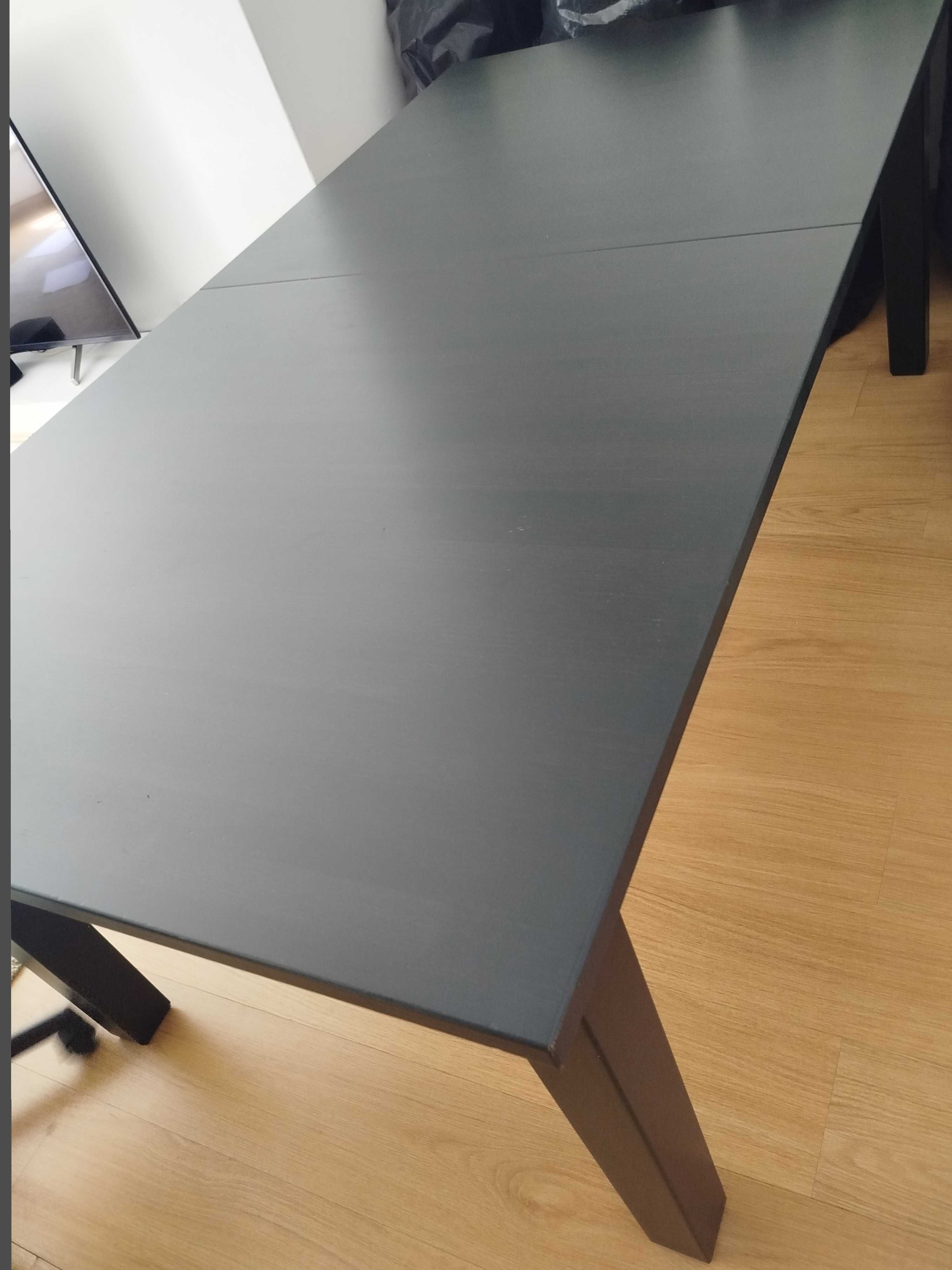 Mesa extensível preta