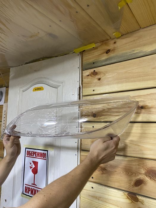 Стекло на фару Mazda 6 GG GG1 (2002-2007), стекла фар Мазда 6, топ!