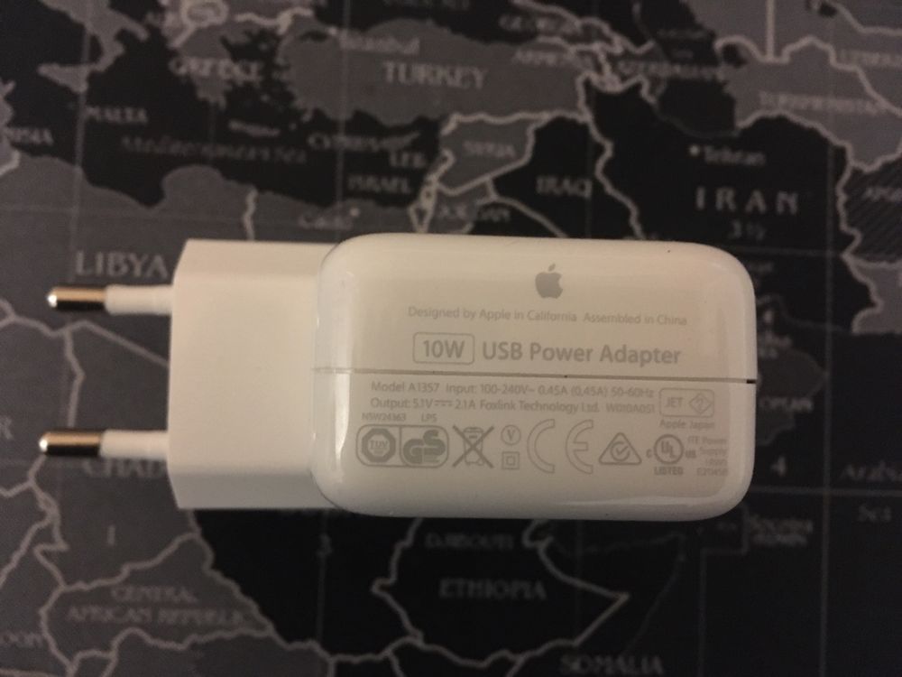 Оригинальная зарядка apple ipad ipod 2A 10Вт