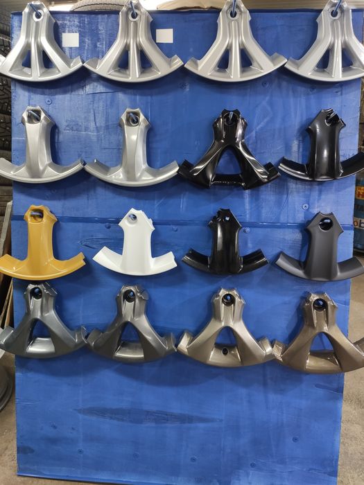 Порошкове фарбування дисків, піскоструй