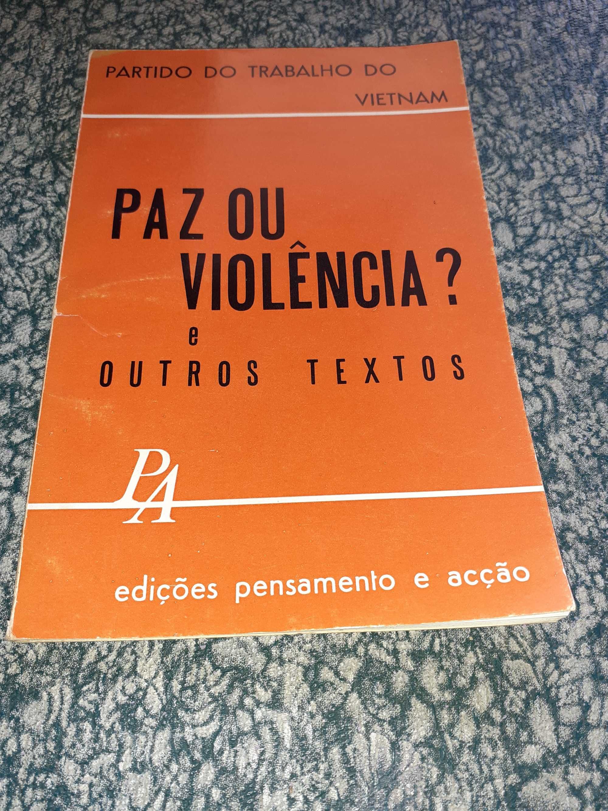 Livro Paz ou Violência