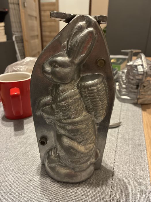 Aluminowa forma zajaczka