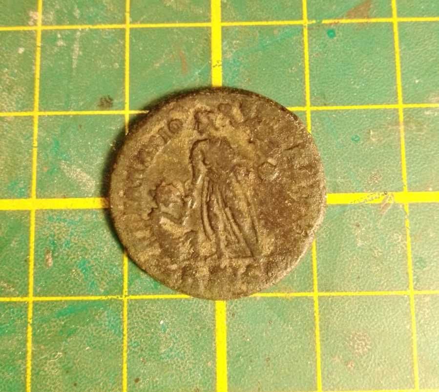 Moeda Romana do Imperador Valentiniano II