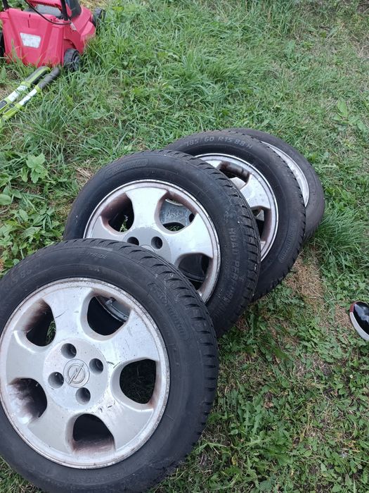4 x koło alu.15'' opony 185/60 R15 letnie Opel