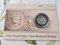 Moneta 5 zł Denar Bolesława Śmiałego