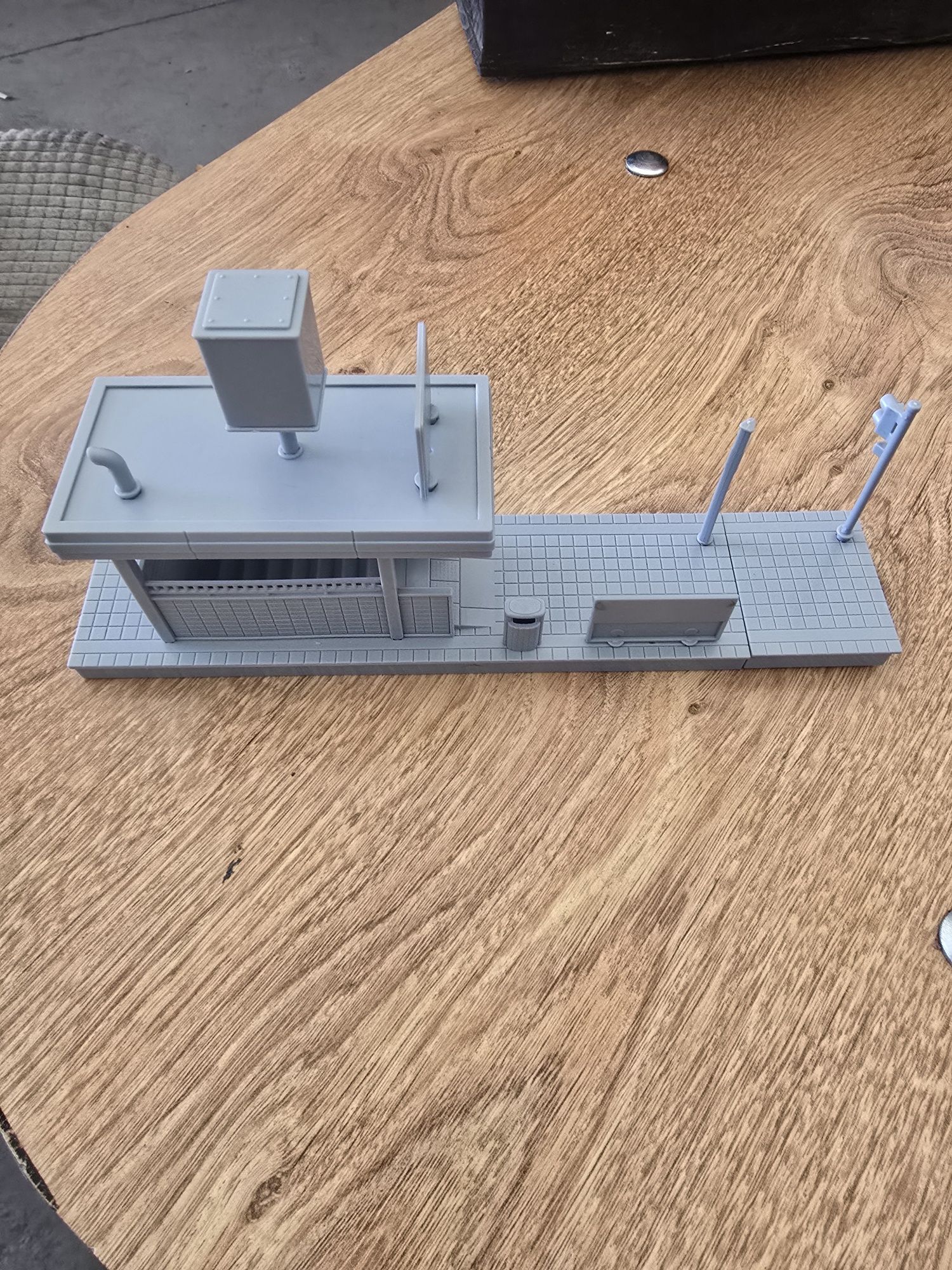 Makieta diorama wejście do metra