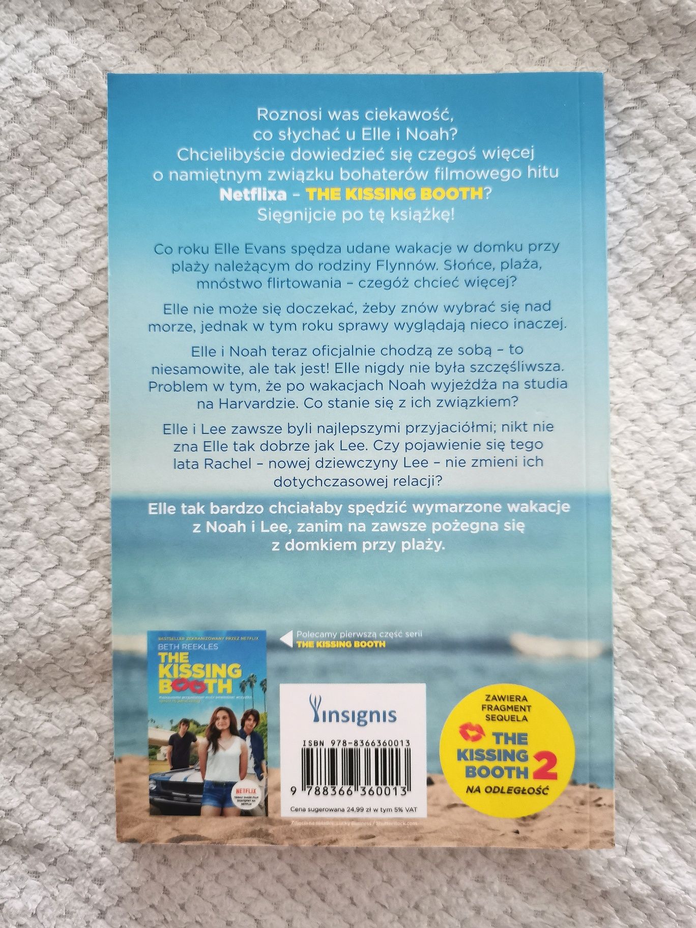 The Kissing Booth. Domek przy plaży - Beth Reekles, nowa