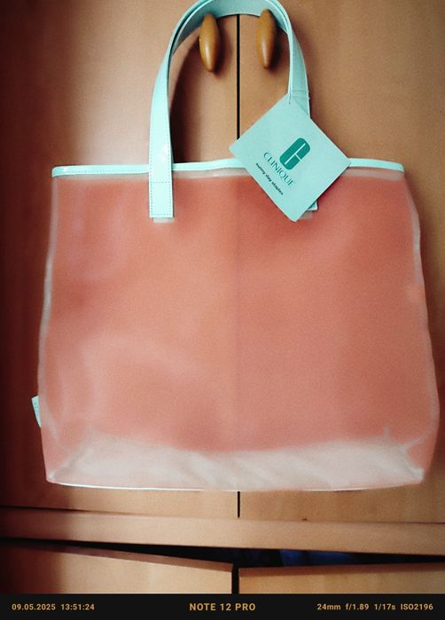 Пляжная сумочка от Clinique новая