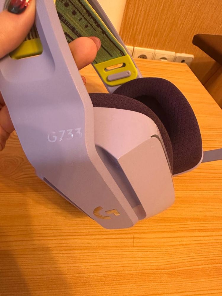 Навушники Logitech Lightspeed Wireless RGB Gaming Headset G733 Lilac