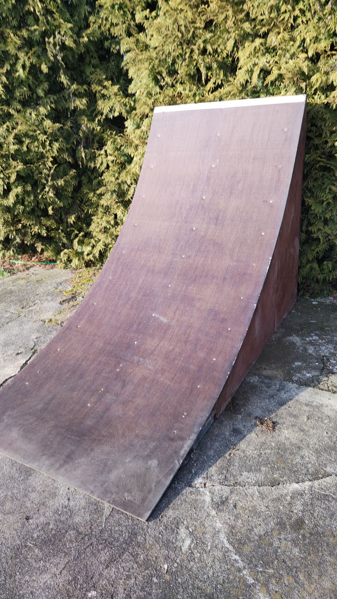 Drewniana rampa, wybicie, kicker pod rower MTB Dirt, BMX - 163cm - 62°