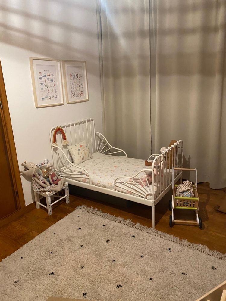 Cama de criança MINNEN RETRO com colchão