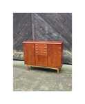 Komoda highboard kredens tekowo/dębowy - Dania lata 50-te vintage