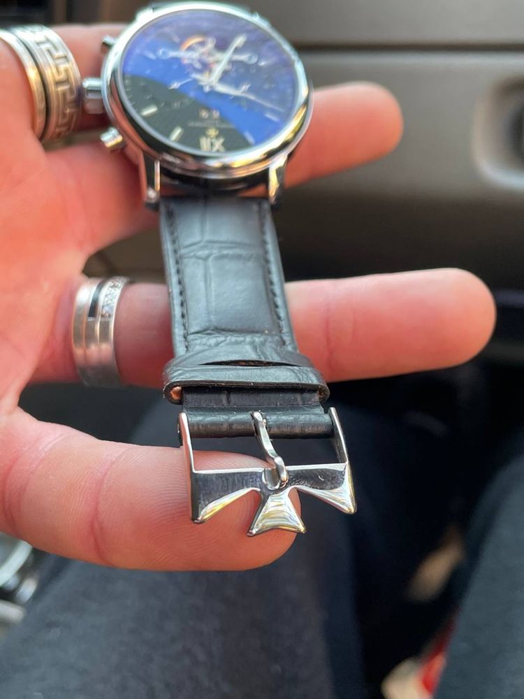 Механічний наручний годинник Vacheron Constantin black