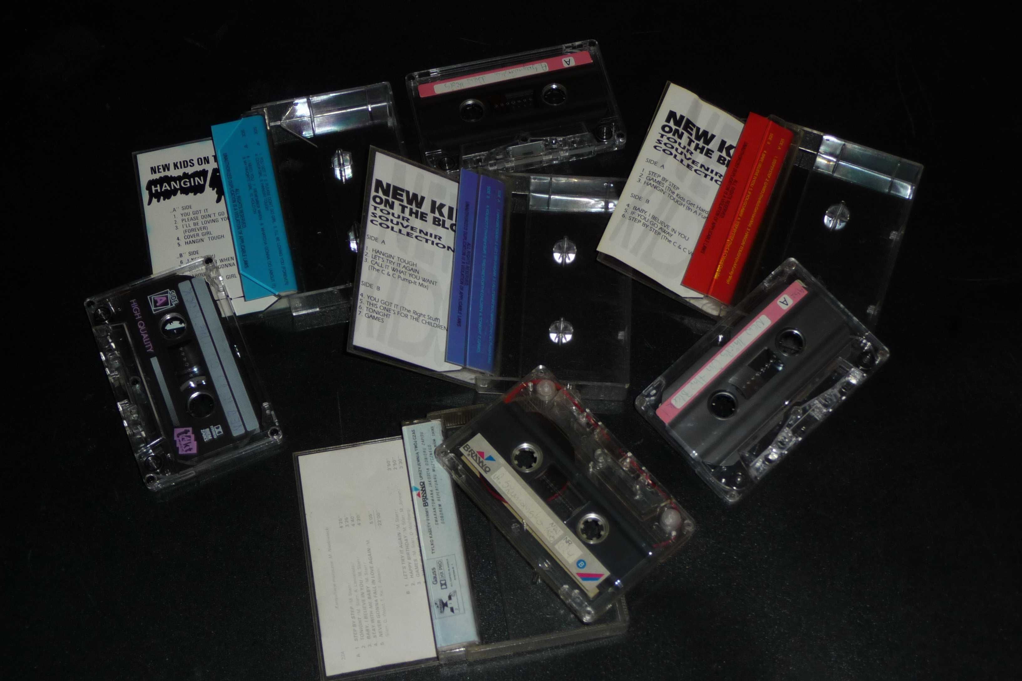 New Kids On The Block - 4 kasety magnetofonowe