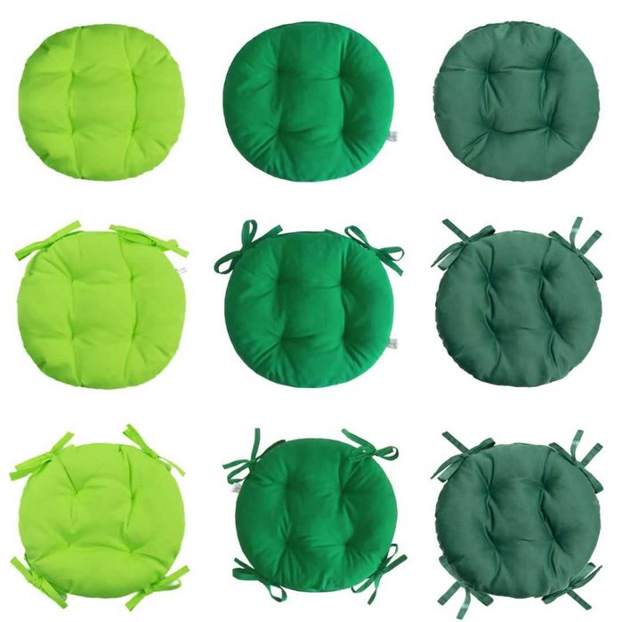 Подушки круглі на стільці, табуретки та крісла 40см