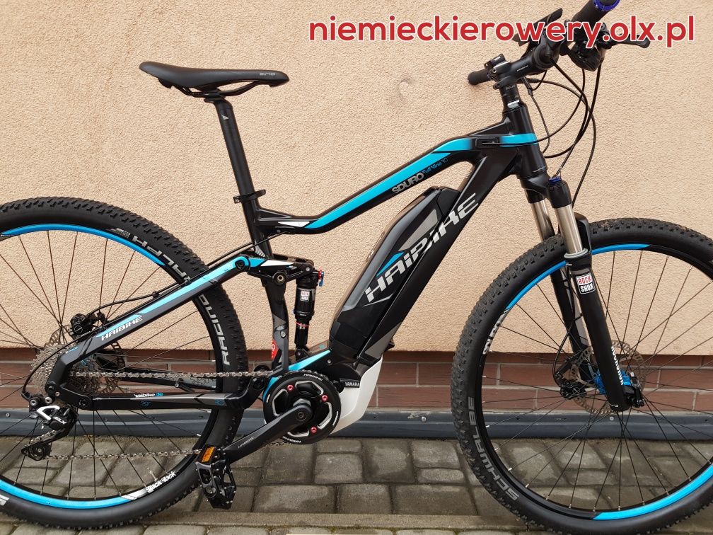 Rower elektryczny HAIBIKE FULLNINE koła 29 SHIMANO SLX ROCK SHOX okazj