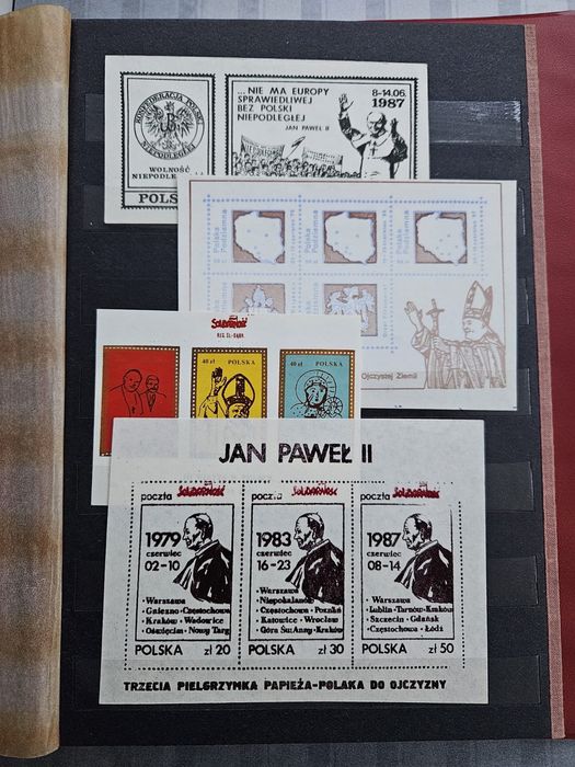 Solidarność.   Znaczki Solidarności