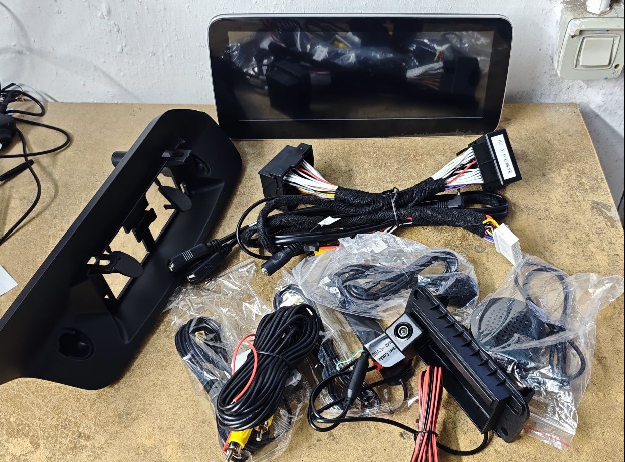 Radio android Mercedes w212 NTG 4.0 com câmera, novo