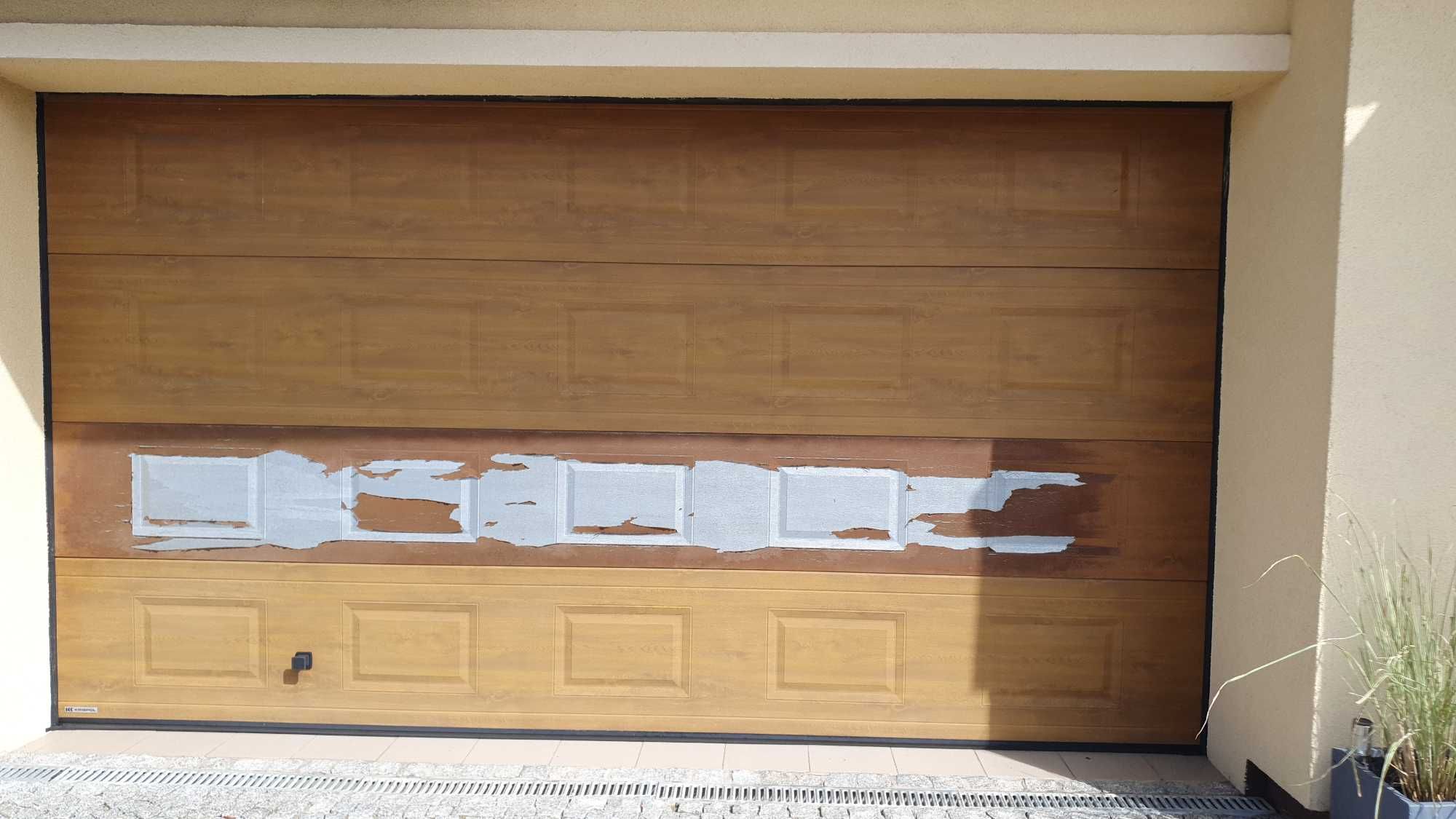 Brama garażowa Krispol  + osprzęt  + napęd.. Cały komplet 430 x 235 cm