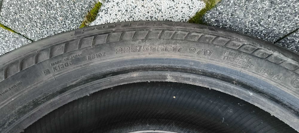 Opony letnie (2 szt.) Bridgestone Potenza S001 225/55 RF17 97W