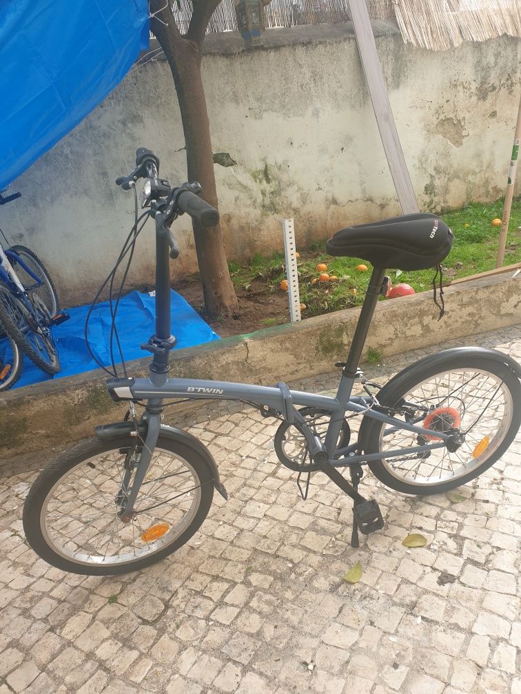 Bicicleta dobravel decathlon