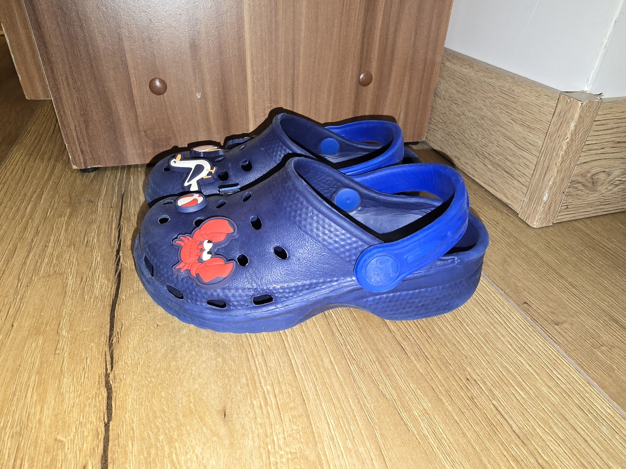 Klapki roz. 25 a'la crocs gumowe Cool Club