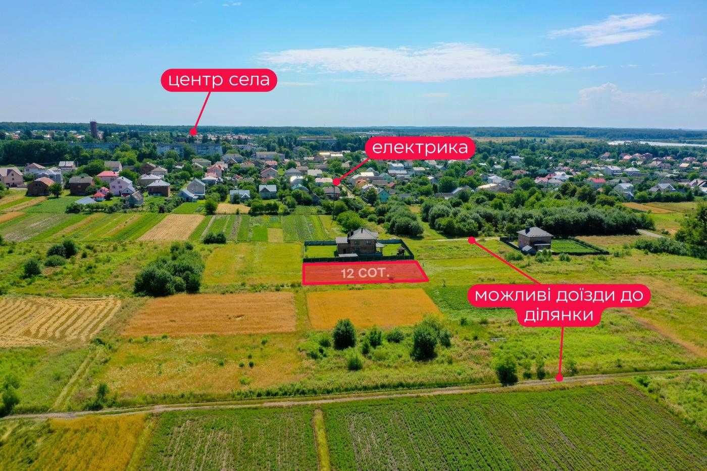 Продаж/земля/під будівництво/Оброшине/ Пустомитів. р-н/Львівська обл