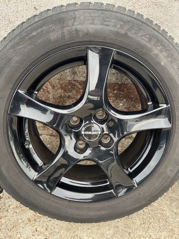 Felgi Borbet F black Ford Volvo Peugeot Citroen 4x108 r16