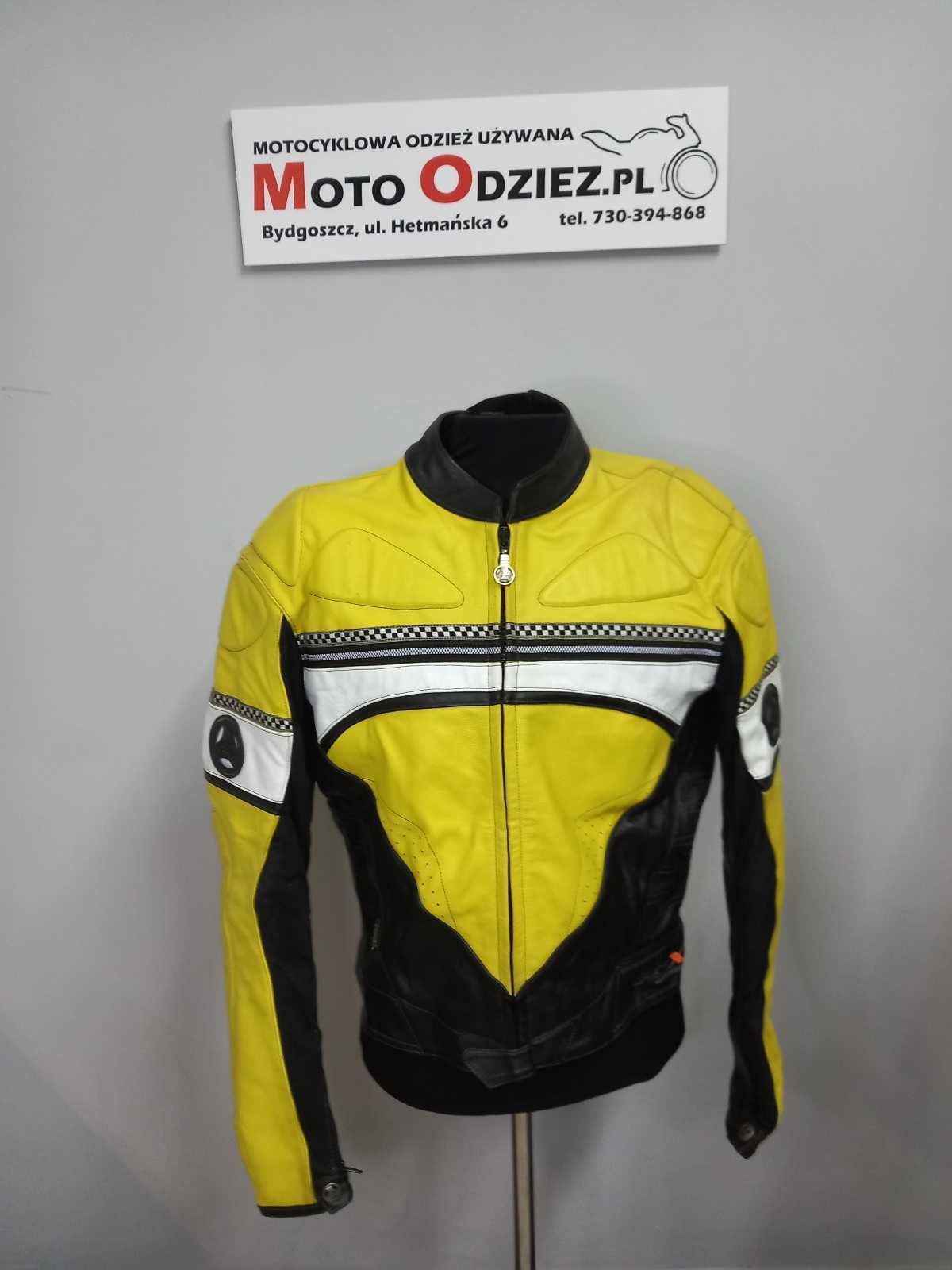 Kurtka Motocyklowa na motor motocykl skórzana roz L Genricke PSX1  183