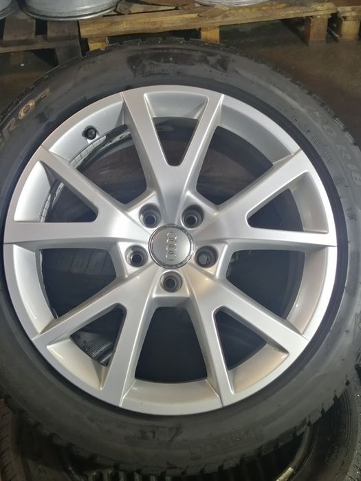 Komplet kół alum. AUDI, 5x112mm-opony Pirelli 225/50/18, OKAZJA !