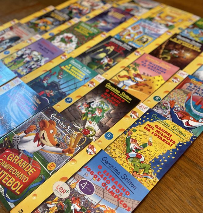 Geronimo Stilton - 49 Livros da coleção