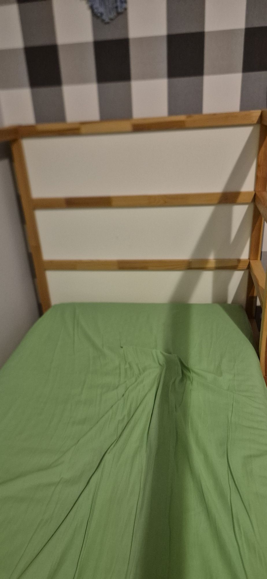 KURA łóżko dwustronne Ikea z materacem