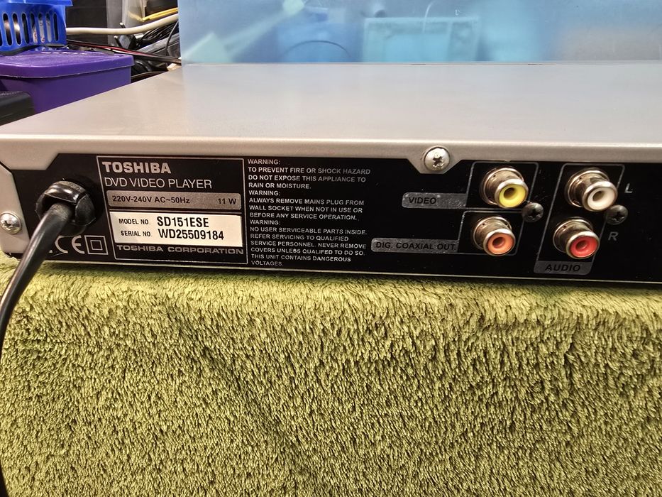 TOSHIBA SD-151E odtwarzacz DVD.