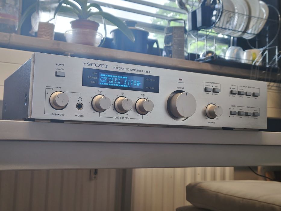 Стерео підсилювач Scott 435A ! Зроблено в США !