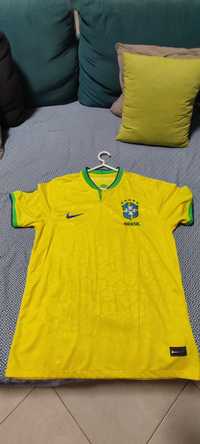 T-shirt Brasil Amarela Nova