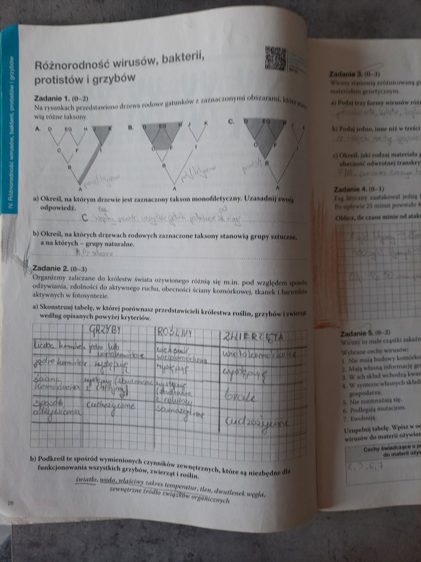 Maturalne karty pracy Biologia na czasie 1