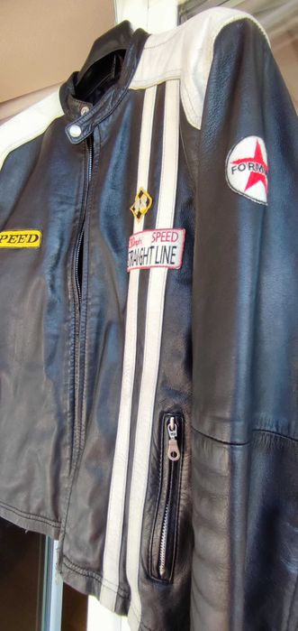 Kurtka skórzana 100% leather  r. M