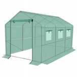 Szklarnia Tunel Foliowy ogrodowy warzywniak 200x350x200CM ZIELONA stal