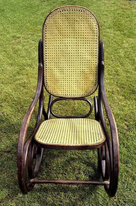 Fotel bujany retro