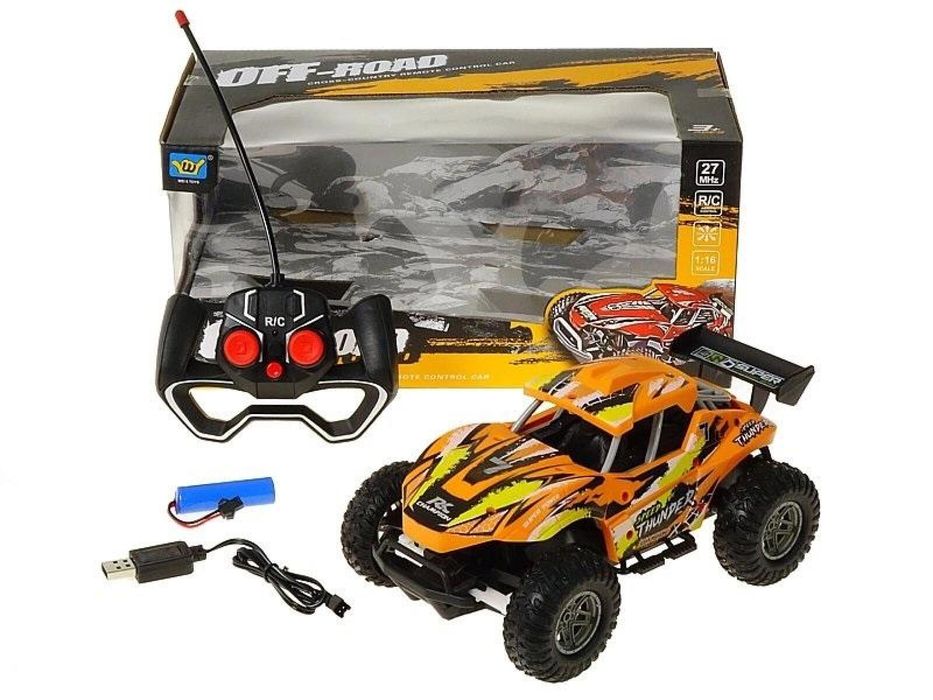 Auto terenowe R/C z ładowarką USB MIX pudełko,169x324 mm