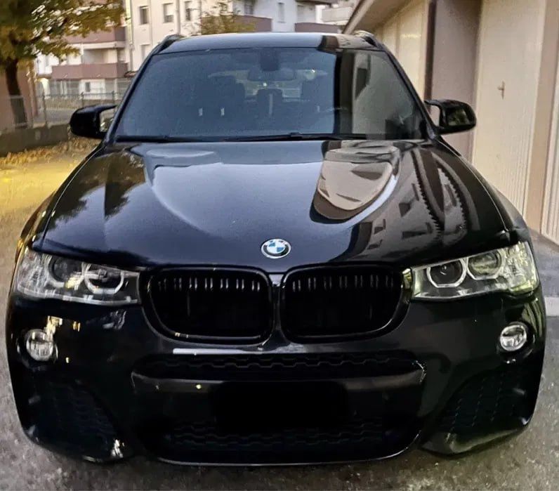 Решетка (ноздри) BMW X3 f25, X4 f26 M Look дорестайл/рестайл