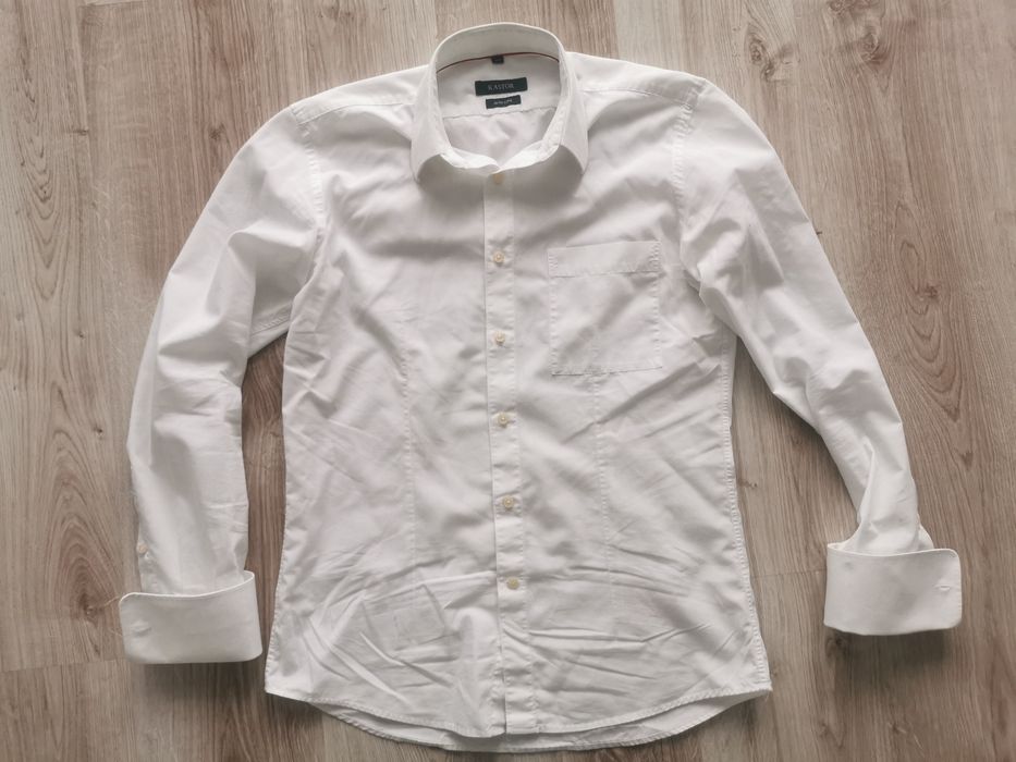 Koszula biała Kastor slim line rozmiar 40