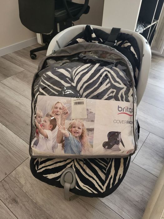 Автокресло britax romer trifix rm smart zebra