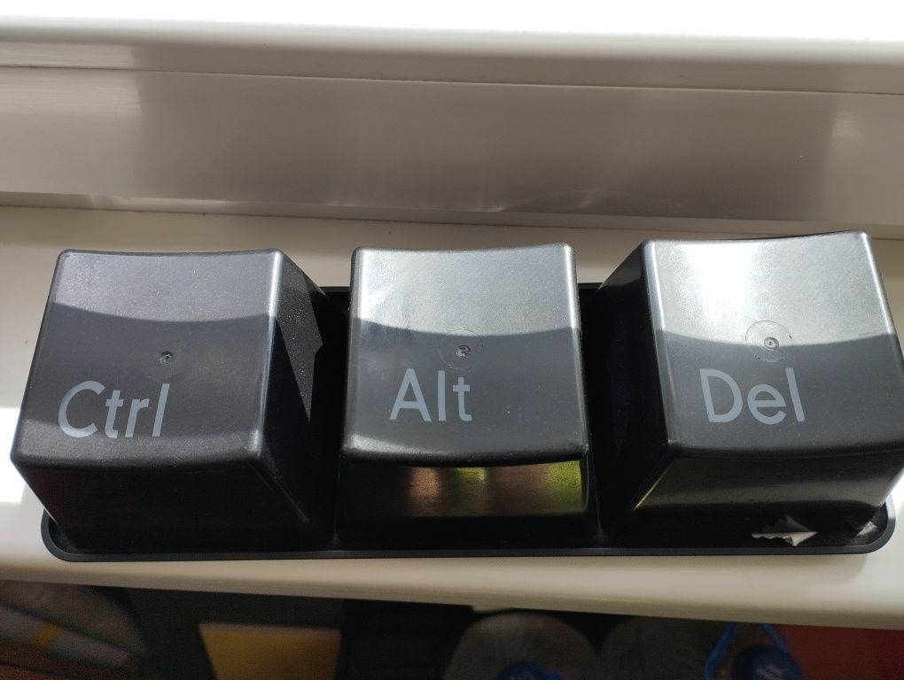 Оригинальные чашки кнопки Ctrl Alt Del подарок для геймера айтишника