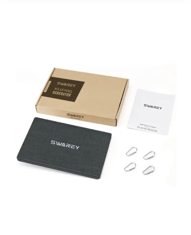 портативна Сонячна панель SWAREY  IP67 30W 2xUSB