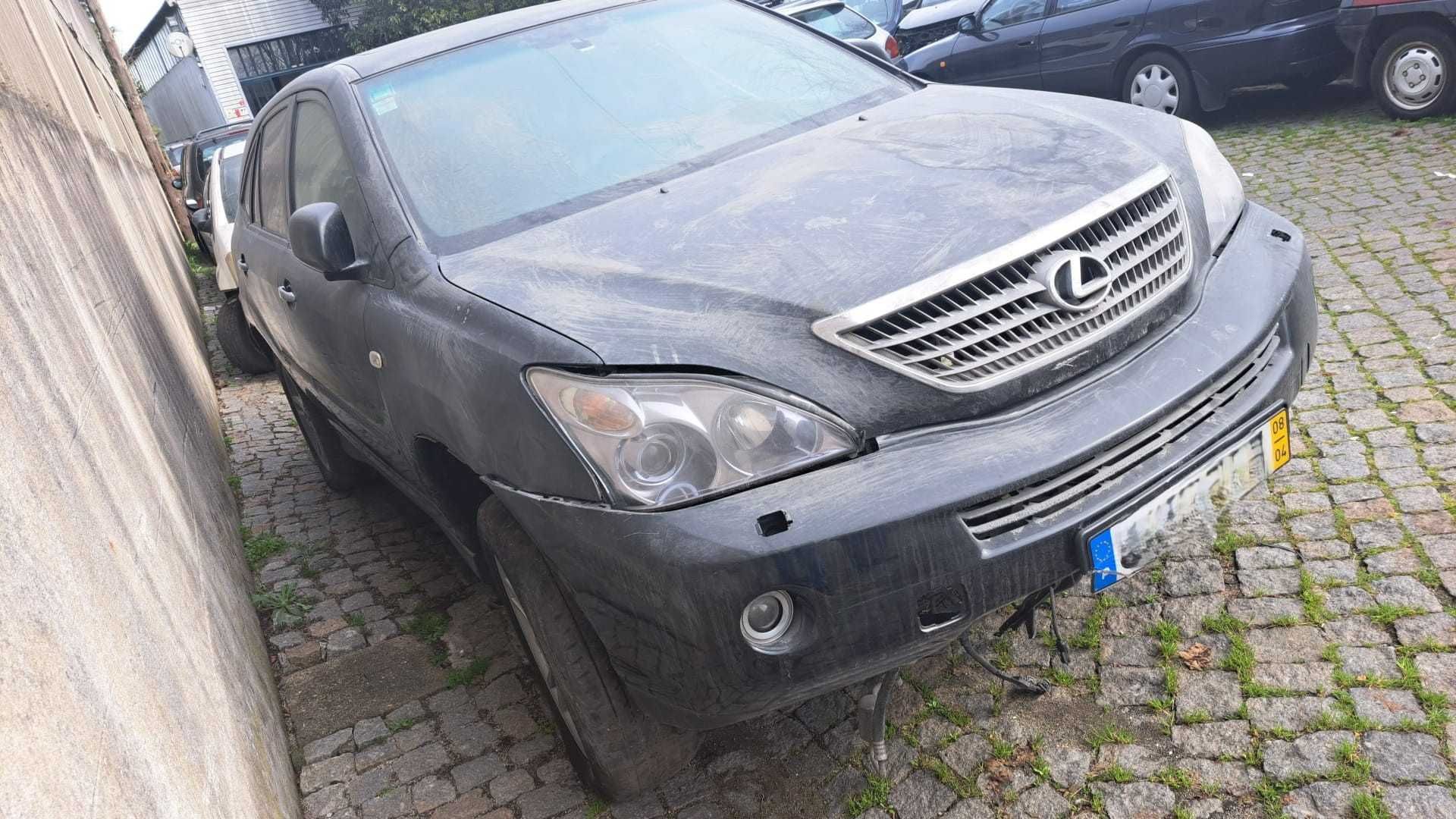 Lexus RX XU30 400h AWD Gasolina/elétrico 272 cv / 200 kW 2008 3MZ-FE