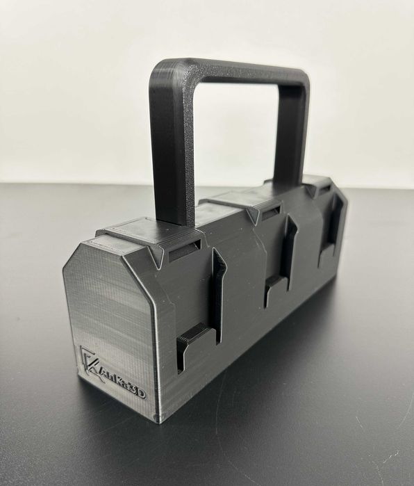 Koszyk na 6 akumulatorów kompatybilny z Parkside X20V | AnKacreation3D